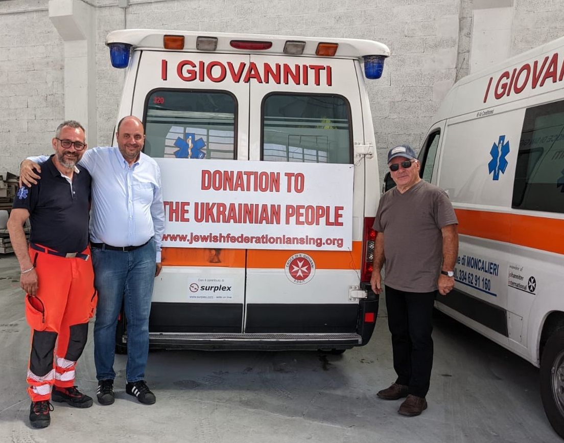 Donazione Ambulanza Ucraina