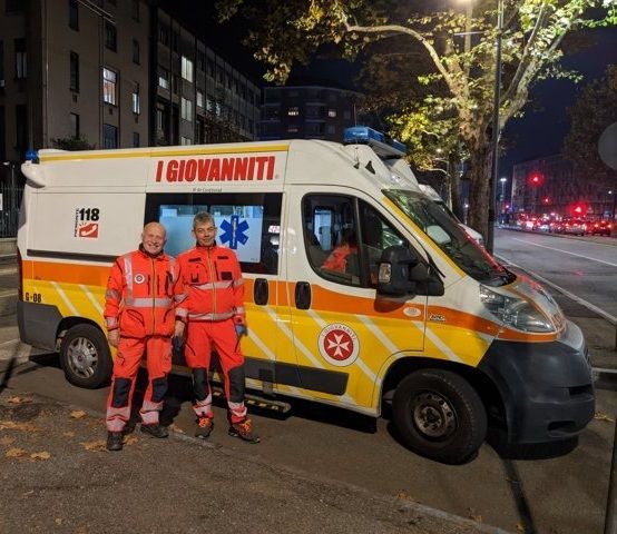 Notte in ambulanza con I Giovanniti